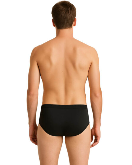 SUNGA MASCULINA LISA PRETA - Imagem 2
