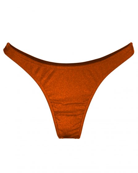 Tanga de Biquíni Fio Dental lateral estreita Lisa - Imagem 3