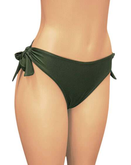 Tanga de Biquíni com Laço na Lateral Croco - Imagem 3