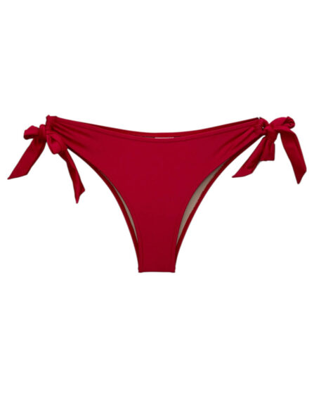 Tanga de Biquíni com Laço na Lateral Lisos - Imagem 7