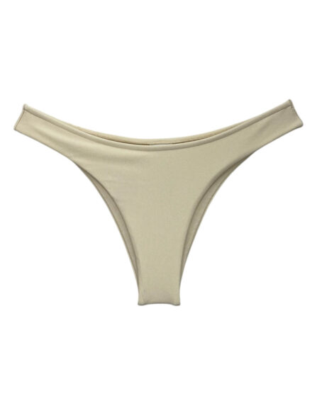 Tanga de Biquíni Básica Off White