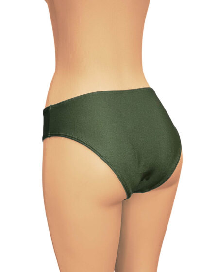 Tanga de biquíni sunkini básica Lisos - Imagem 3