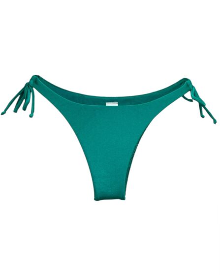 Tanga de biquíni com amarração na lateral lisa - Imagem 7
