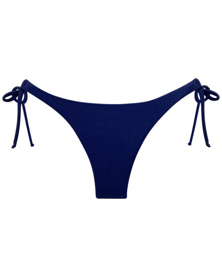 Tanga de biquíni com amarração na lateral lisa - Imagem 5