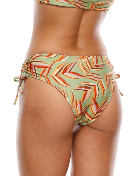 Tanga de biquíni lateral com detalhe franzido Jurerê - Imagem 3