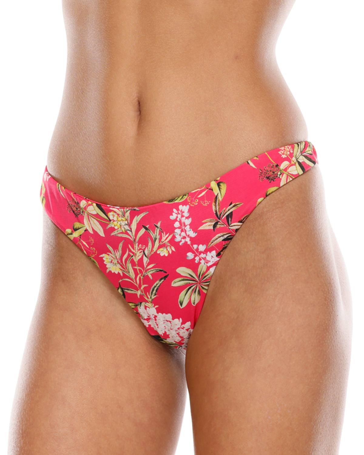 Tanga de biquíni modelo asa delta semi fio Amarilis