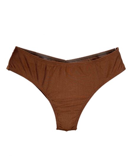 Tanga de biquíni básica cavada no bumbum LISA - Imagem 6