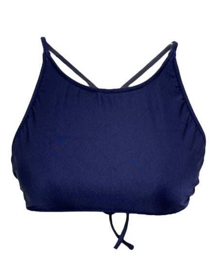 Top de biquíni cropped com bojo removível Trilobal - Imagem 2
