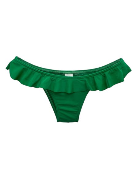 Tanga de biquíni com babado Lisa