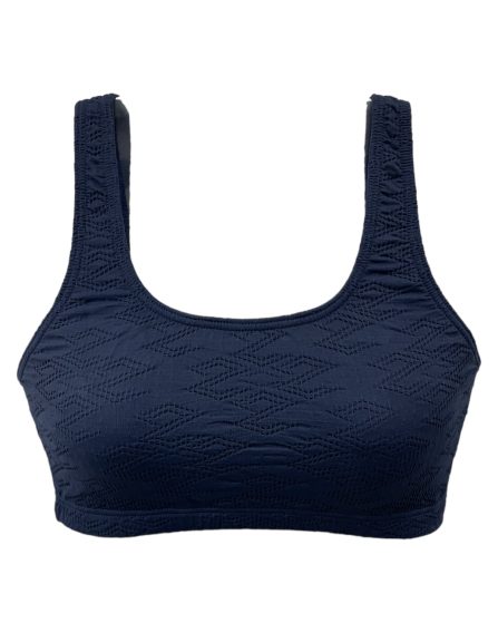 Top camiseta básico sem bojo Textura