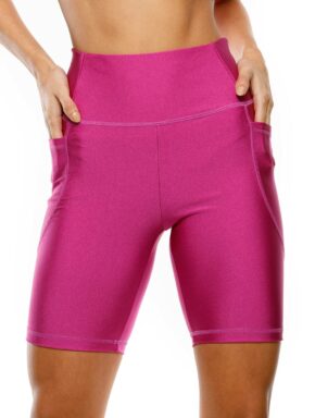 Bermuda Fitness feminina ciclista com bolsos laterais Gaia