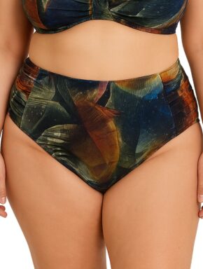 Tanga de biquíni plus size com lateral drapeada Alquimia