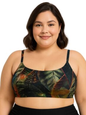 Top De Biquíni Plus Size com Bojo  Alquimia