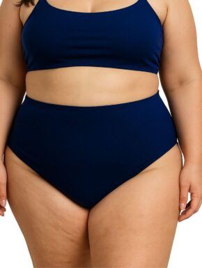Tanga de biquíni hot pants plus size Cores