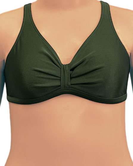 Top de Biquini plus size com detalhe frontal Cores - Imagem 4