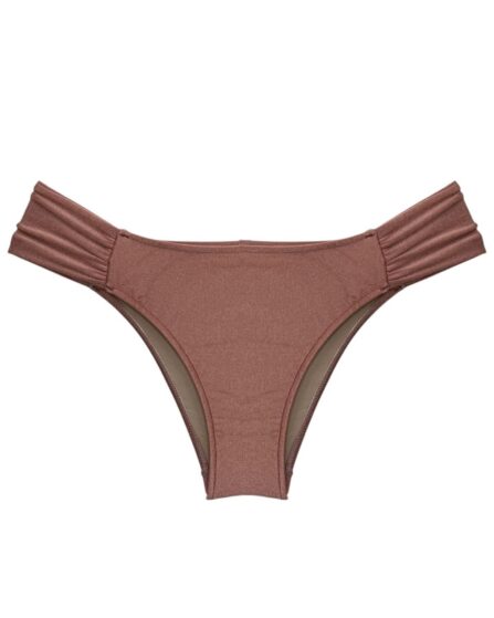 Tanga de biquíni lateral drapeado Cores Trilobal - Imagem 2