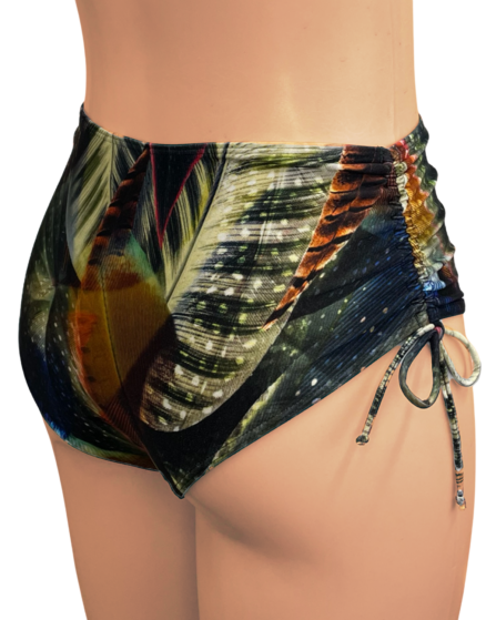 Tanga de biquíni plus size com lateral franzida Alquimia - Imagem 5