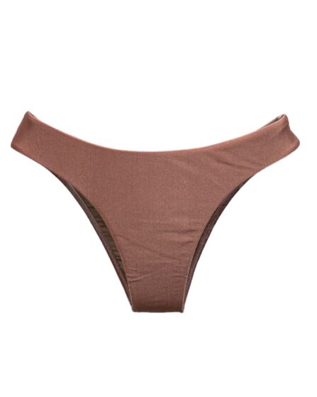 Tanga de biquíni básica lisa Trilobal - Imagem 3