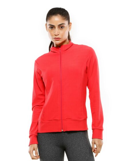 Jaqueta Fitness com Gola e Bolsos Cores - Imagem 4