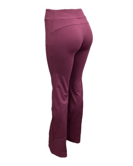Calça Bailarina com detalhe na cintura Vinho - Imagem 2