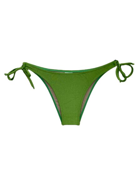 Tanga de Biquíni com amarração na lateral Lisos - Imagem 3