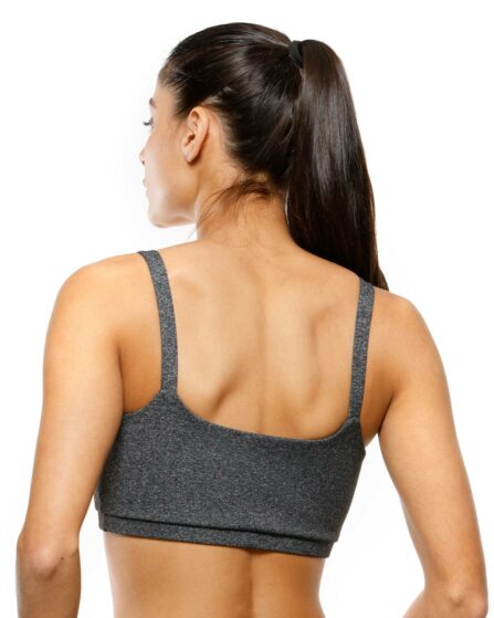 TOP FITNESS FEMININO COM BOJO Mescla - Imagem 2