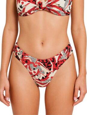 Tanga de Biquíni com Lateral Drapeada Shangrila