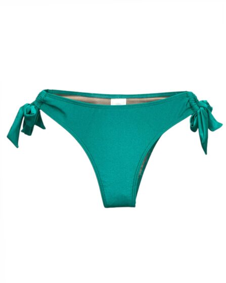 Tanga de Biquíni com Laço na Lateral Lisos - Imagem 3