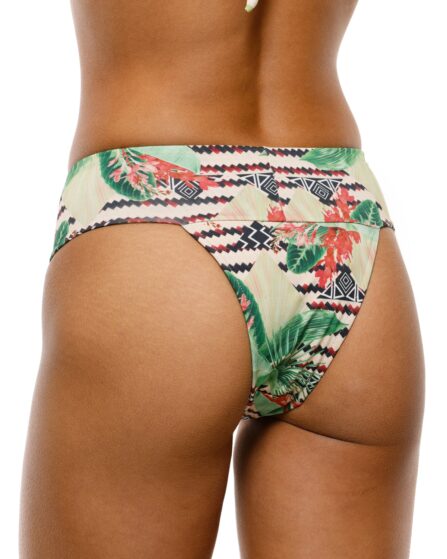 Tanga de biquíni cós pala larga Ekos - Imagem 2
