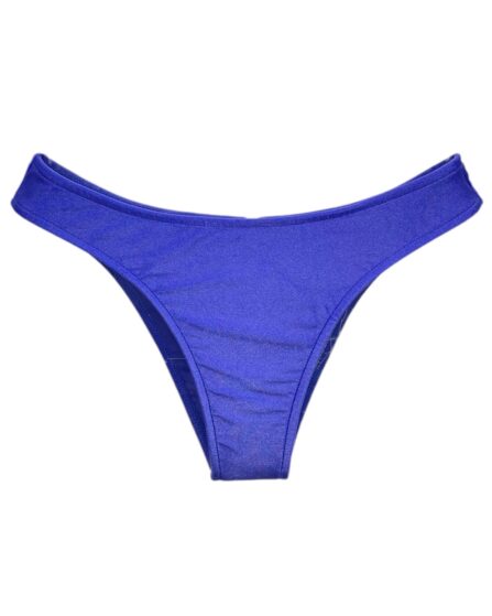 Tanga de Biquíni Básica Trilobal Lisos