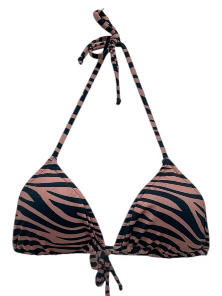 Top de Biquíni Estampado Modelo Cortininha Chelsea