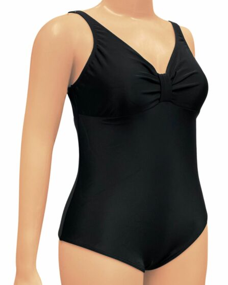 Maiô Plus Size Clássico com detalhe Frontal Lisos - Imagem 4