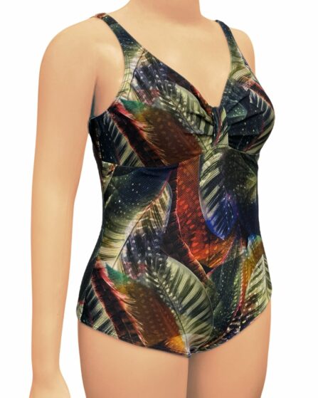 Maiô Plus Size Clássico com detalhe Frontal Alquimia - Imagem 4