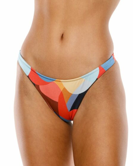 Tanga de biquíni lateral estreita Positano