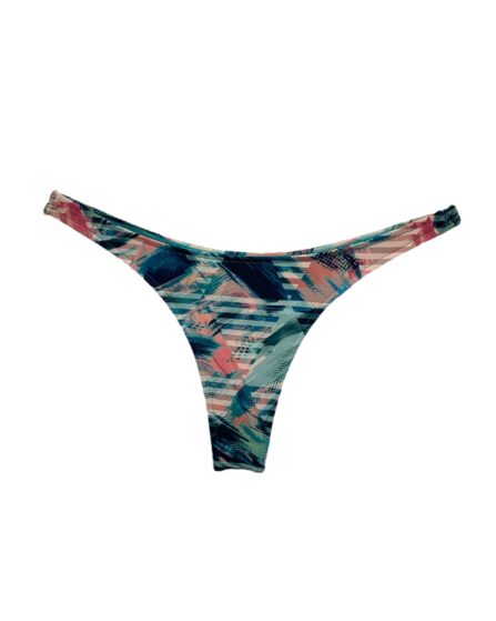 Tanga de biquíni Fio Dental lateral estreita Creta