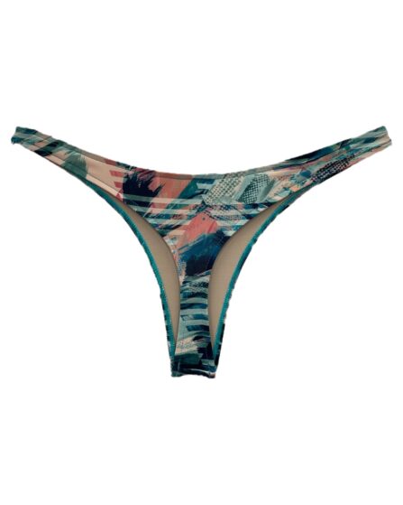 Tanga de biquíni Fio Dental lateral estreita Creta - Imagem 2