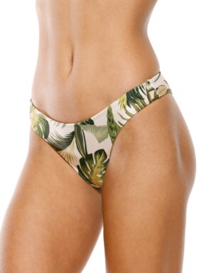 Tanga de Biquíni Básica Leaves