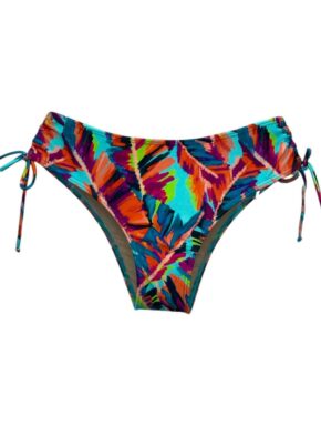 Tanga de Biquíni com Franzido Lateral Caranda