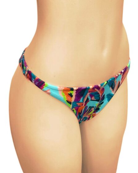 Tanga de biquíni lateral estreita Caranda - Imagem 3