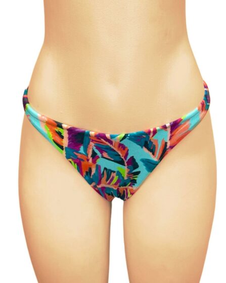 Tanga de biquíni lateral estreita Caranda - Imagem 5