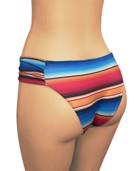 Tanga de Biquíni com Lateral Drapeada Listra - Imagem 3