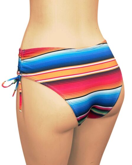 Tanga de Biquíni com Franzido Lateral Listra - Imagem 3