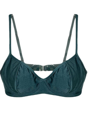 TOP DE BIQUÍNI LISO MEIA TAÇA SEM BOJO Liso Trilobal