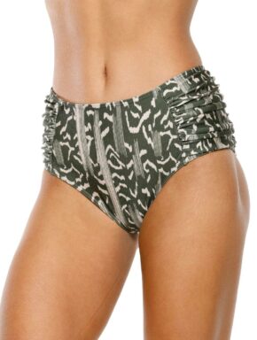 Tanga de Biquíni Cós Alto com Lateral Drapeada Soho