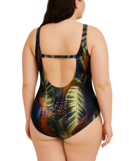 Maiô Plus Size Clássico com detalhe Frontal Alquimia - Imagem 2
