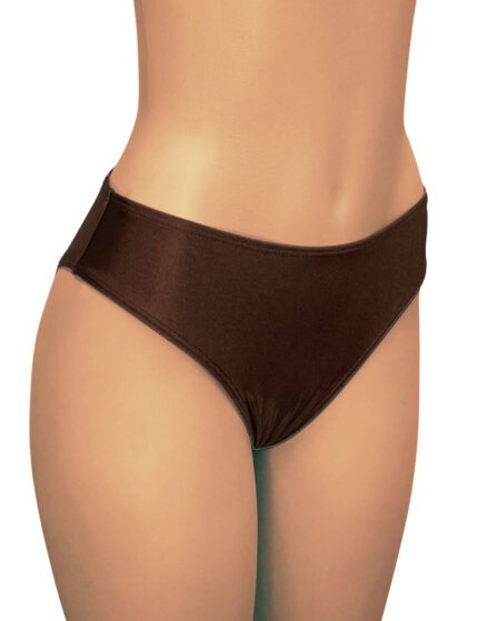 Tanga de biquíni sunkini básica Cappuccino - Imagem 4