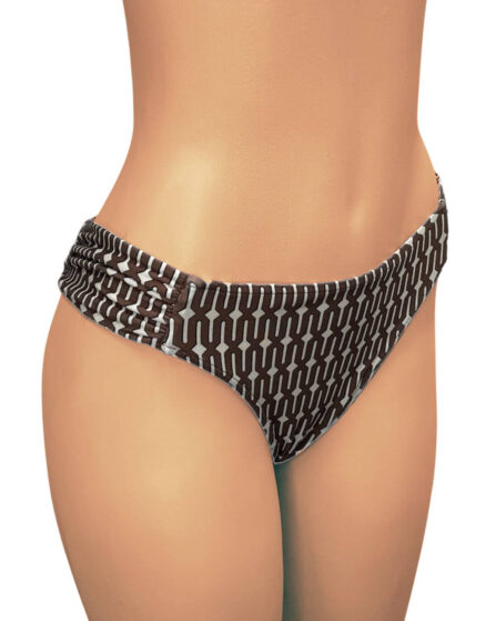 Tanga de Biquíni com Lateral Drapeada Itapuã - Imagem 3