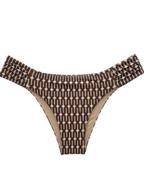 Tanga de Biquíni com Lateral Drapeada Itapuã