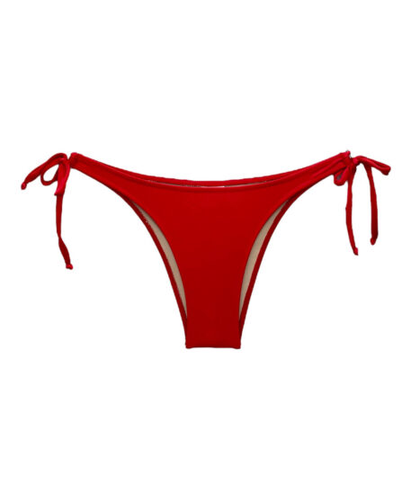 Tanga de Biquíni com amarração na lateral Lisos - Imagem 4