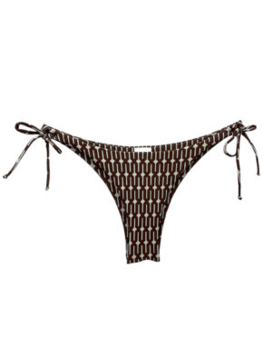 Tanga de Biquíni Lateral Estreita com Amarração Itapuã